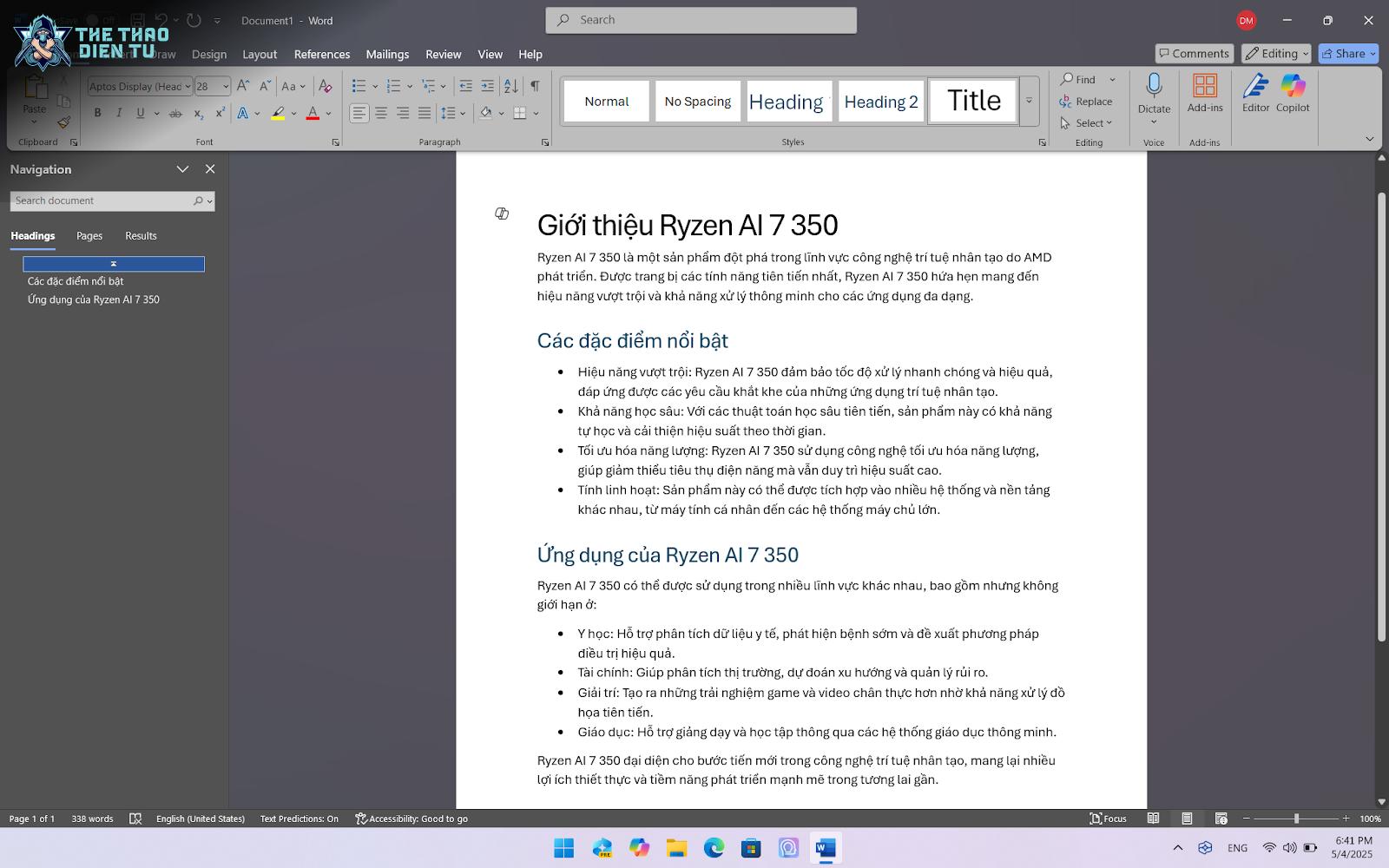 Tại Sao Laptop AI AMD Ryzen™ Là Sự Đầu Tư Thông Minh Cho Tương Lai?