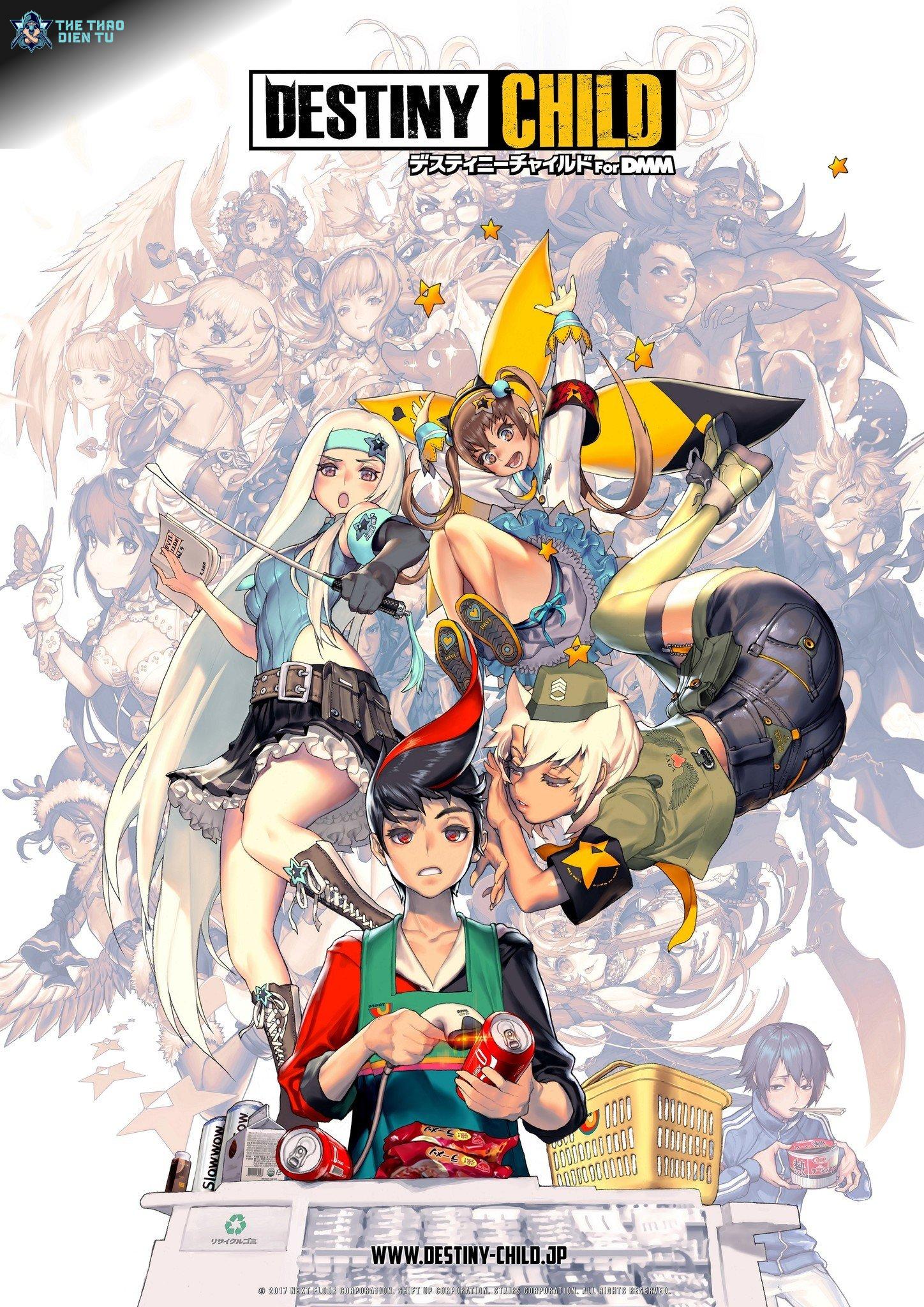 Dấu Ấn Huyền Thoại: Destiny Child Trở Lại Hứa Hẹn Đỉnh Cao Game Nhàn Rỗi