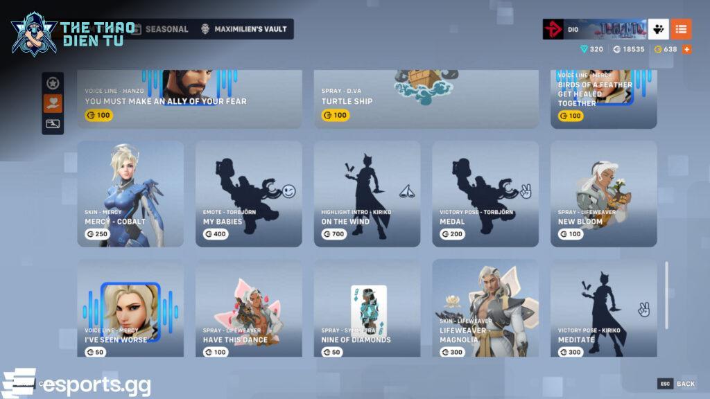 Tóm lại: Đừng bỏ lỡ cơ hội săn skin giảm giá tại Maximilien's Vault Overwatch 2!