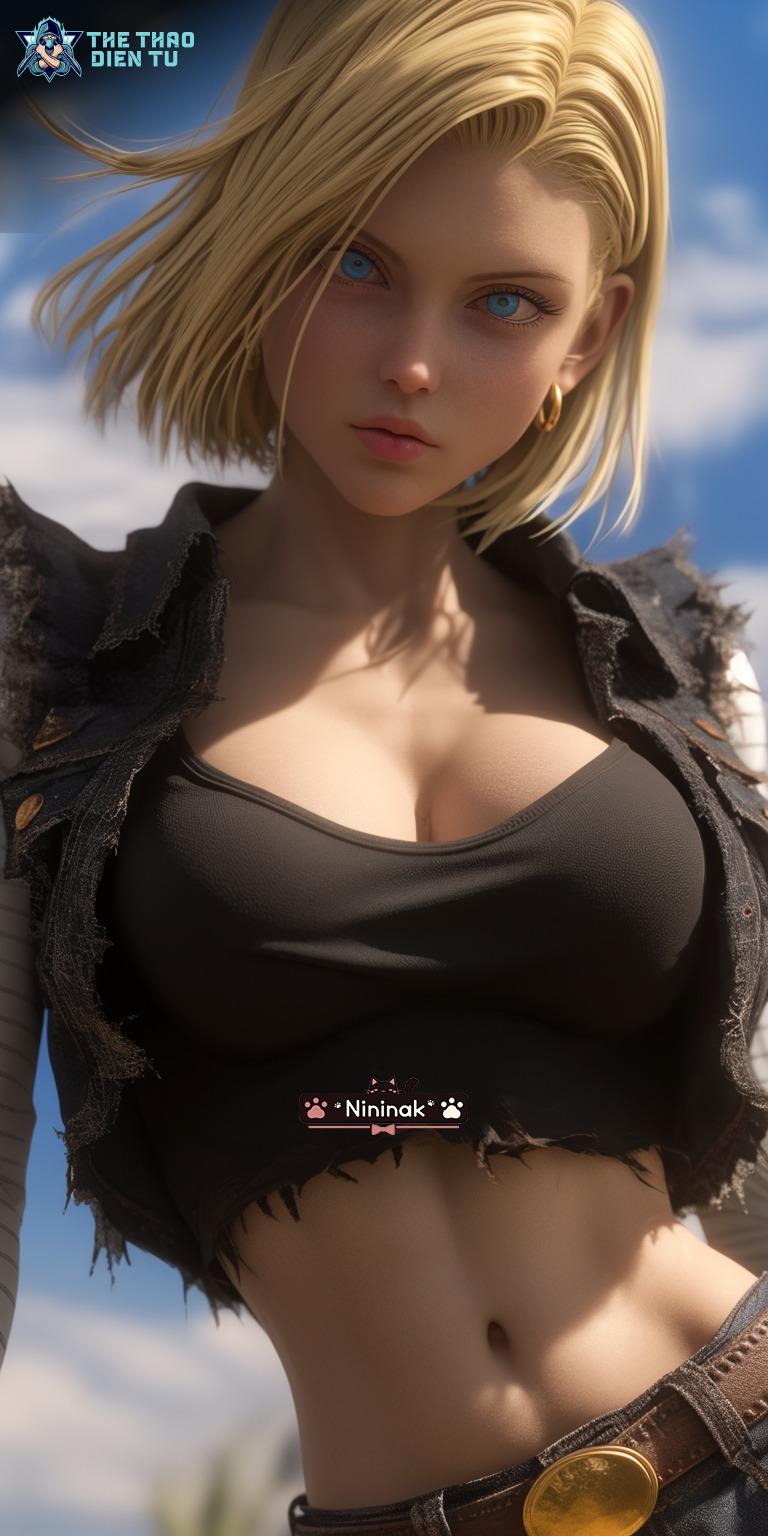 Android 18 AI: Vẻ đẹp quyến rũ siêu thực đã khẳng định sức hút của Dragon Ball vẫn không hề suy giảm
