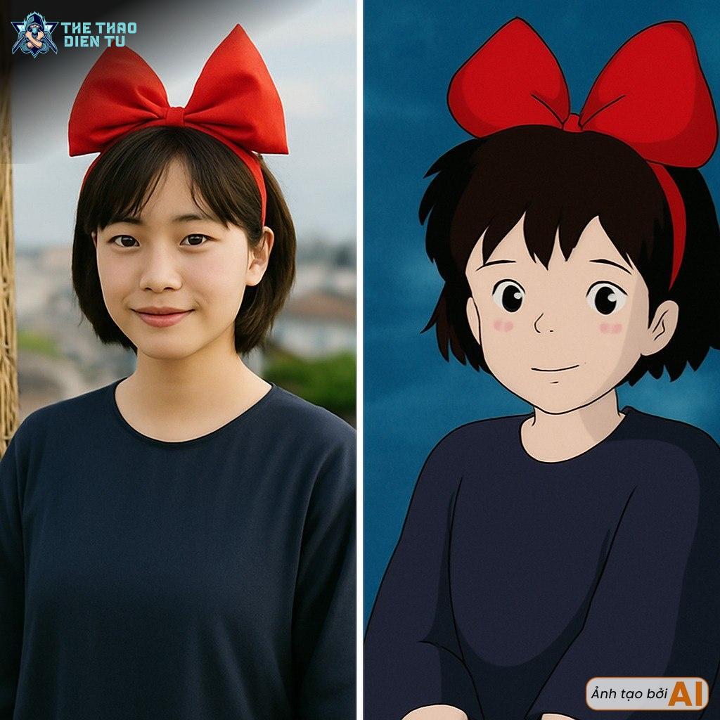 Ghibli Trong Đời Thực: AI Mang Đến Cái Nhìn Mới Về Các Nhân Vật Kinh Điển