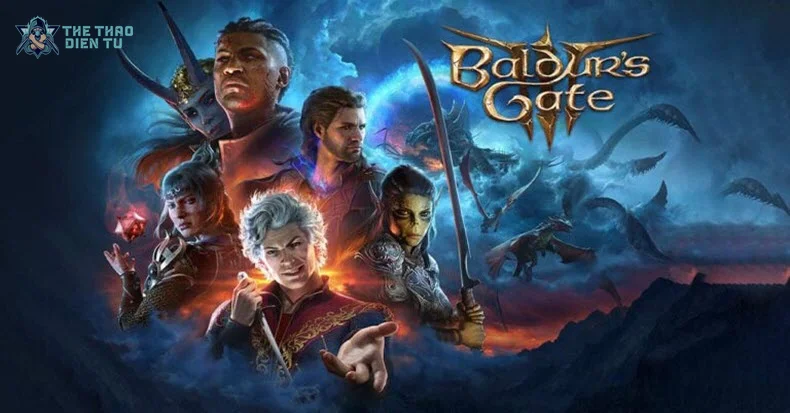 Hình ảnh minh họa game Baldur's Gate 3 với đồ họa ấn tượng, game thủ đang khám phá thế giới.